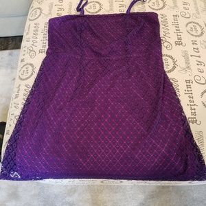 Lane Bryant size 20 - Violet and purple lace dress